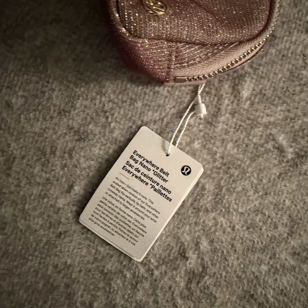 lululemon athletica Glitter Nano belt Bag nwt - Picture 5 of 9